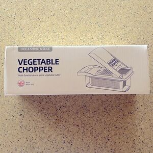 Brand New Vegetable Chopper Multi-Functional Cutter Dice Shred Slice Kitchen